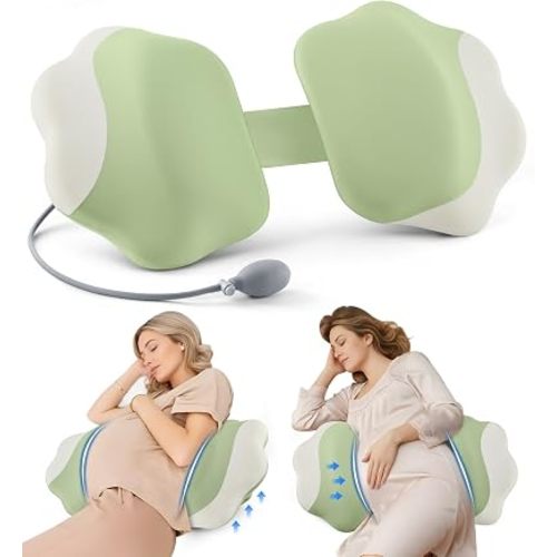 DONAMA Memory Foam Pregnancy Pillow for Sleeping, Cooling Maternity Pillow