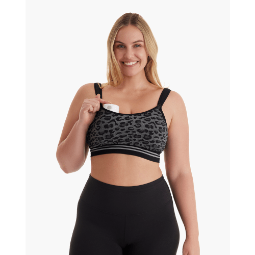 DEX - 4-in-1 Hands Free Seamless Stretch Fabric Pumping Bra-YN12