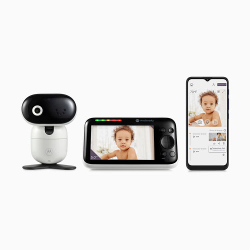 Motorola PIP 1510 Connect 5" 1080p Remote Pan/Tilt Video Baby Monitor - 1 Camera