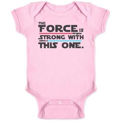 Pop Threads The Force Is Strong With This One Infant Baby Boy Girl Bodysuit