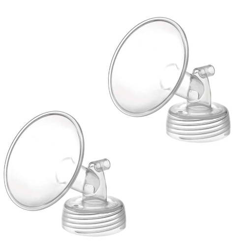 20mm 2 pc Flanges Compatible with Spectra S2 Spectra Breastpumps Replacement to Spectra Pump Parts and Spectra Flange