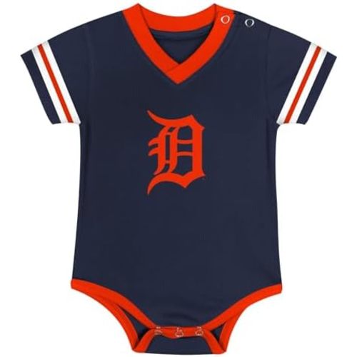 Outerstuff MLB Newborn & Infants 0-24 Months Official Primary Logo Creeper Romper Jersey