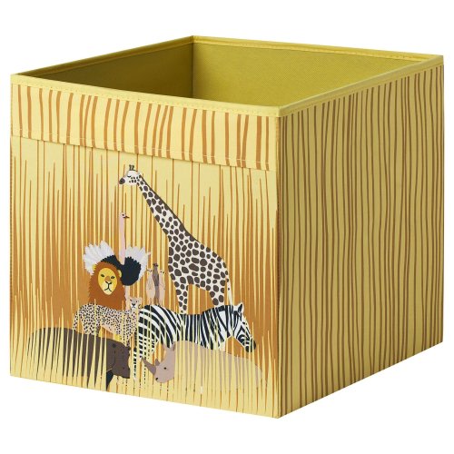 SANDLÖPARE Box - giraffe 13x15x13 "