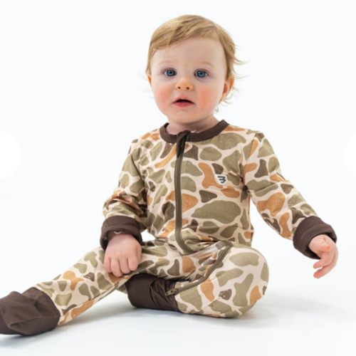 Baby Zip Up - Venado Camo – BURLEBO