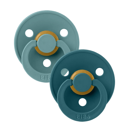 Colour Pacifiers 2 Pack - Island Sea/Forest Lake
