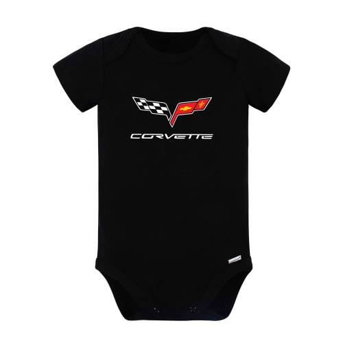 Chevy Corvette Baby Bodysuit, Baby Corvette Shirt, Kids Race Car Shirt, Chevrolet Apparel, Chevy Corvette T-Shirt