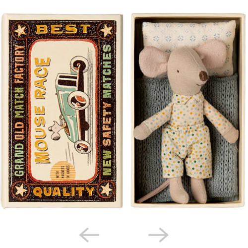 Little Brother, Mouse in Matchbox | Maileg North America - Maileg USA