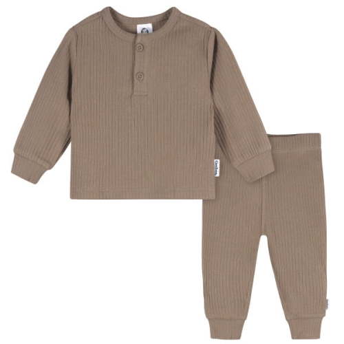 Gerber Baby Boy 2-Pack Top & Pants Set Leafless Tree, Sizes 0-24 Months