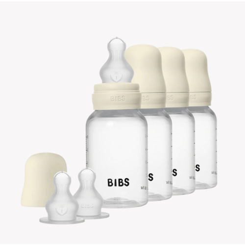 Baby BPA-Free PP Bottle 5oz 4 Pack Silicone - Ivory – Bibsworld store US