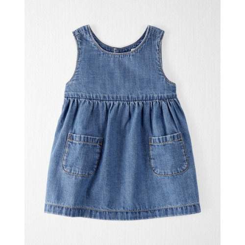 Baby Organic Cotton Chambray Pocket Dress - Little Planet | Carter's