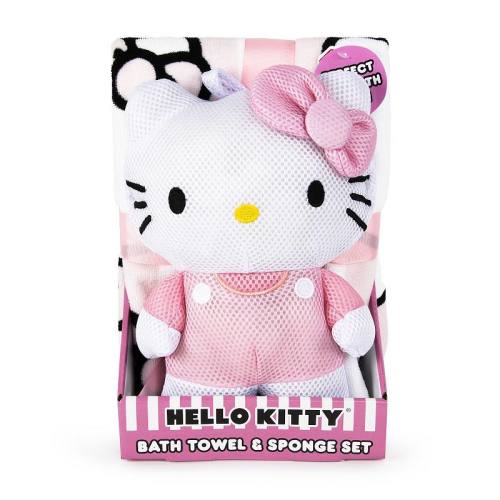 Hello Kitty 2-pc. Bath Towel & Sponge Set