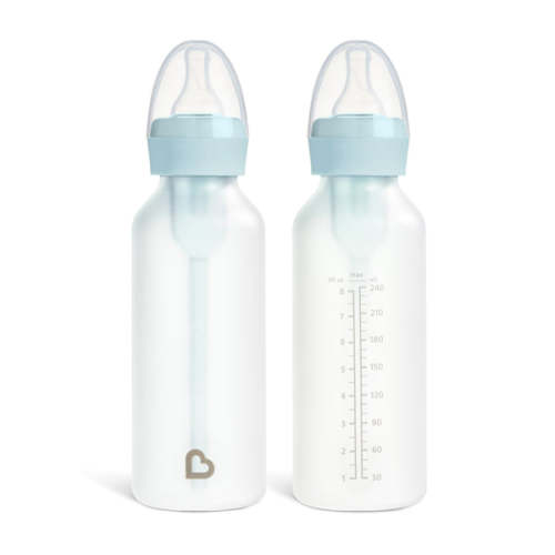 Bond® Silicone Glass Bottle 4oz or 8oz, 2pk | Munchkin