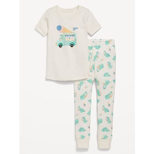 Snug-Fit Graphic Pajama Set for Toddler & Baby
