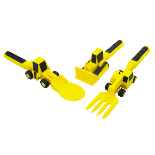 Yellow Construction Utensils - Set of 3