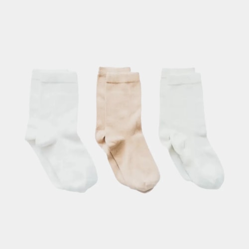 Organic Cotton Socks | 3 Pair
