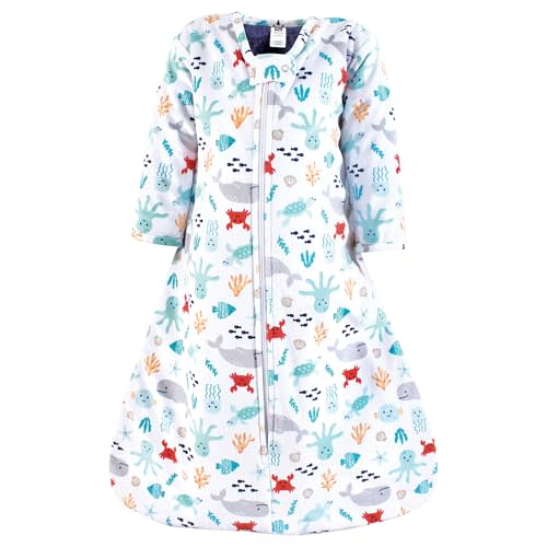 Hudson Baby Unisex Baby Long Sleeve Plush Faux Fur Sleeping Bag, Wearable Blanket