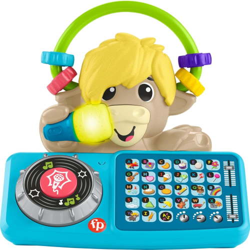Fisher-Price Baby Learning Toy Link Squad A to Z Yak with Interactive Music & Lights for Ages 9+ Months, Compatible Only with Link Squad Items Exclusive