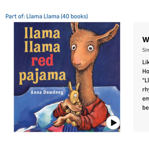 Llama Llama Red Pajama