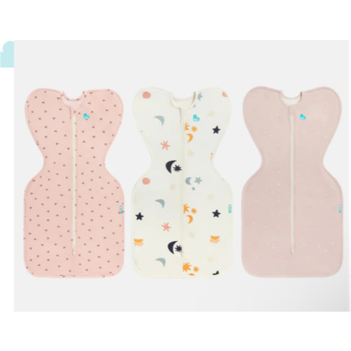 Swaddle Up Starter Bundle 1.0 TOG | Blush Cherries | Buff Lunar | Pink Twinkle