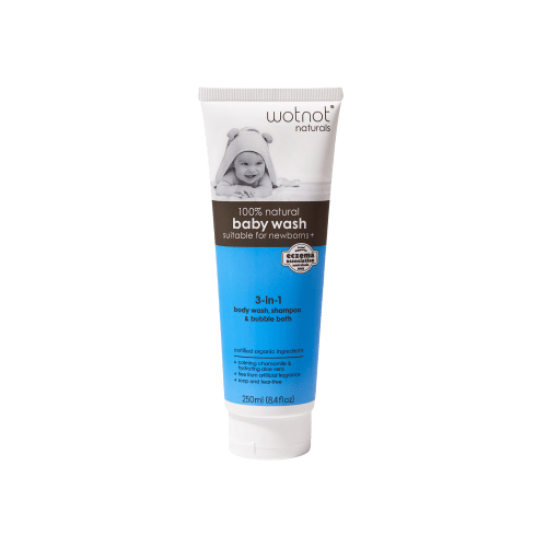 100% Natural & Organic Baby Wash, Shampoo