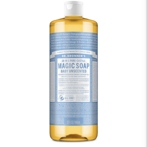 Our Best Baby Soap - Unscented Baby Wash w/Organic Ingredients – Dr. Bronner's
