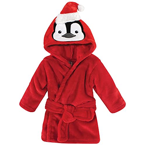 Hudson Baby Unisex Baby Plush Animal Face Bathrobe
