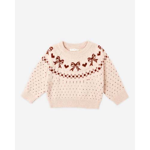 Fair Isle Sweater || Bows – Rylee + Cru