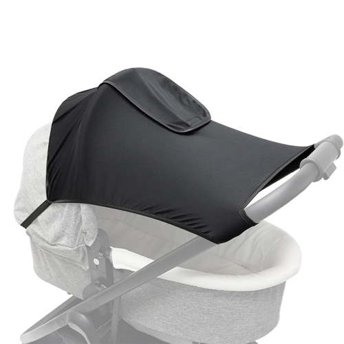 Universal Stroller Sun Shade, Adjustable & Breathable Canopy with Windproof Design for Outdoor Carts and Carriers