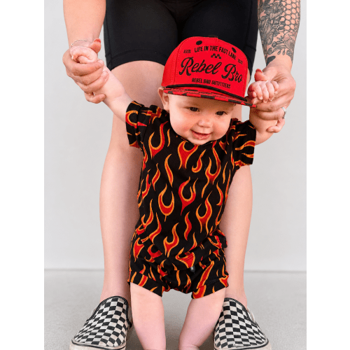 Bummie Two Piece Set in Caliente