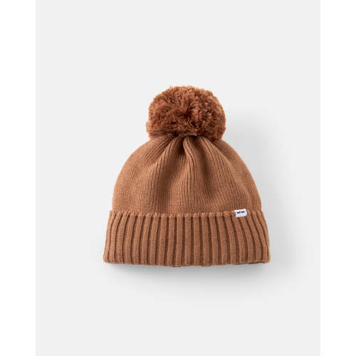 Chestnut Brown Sweater Beanie Hat