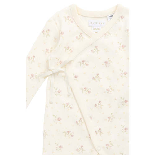 Organic Cotton Estelle Onepiece - Thelma Parchment – Jamie Kay USA