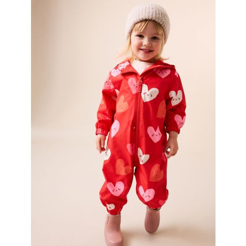 Red Heart Waterproof Printed Puddlesuit (3mths-7yrs)