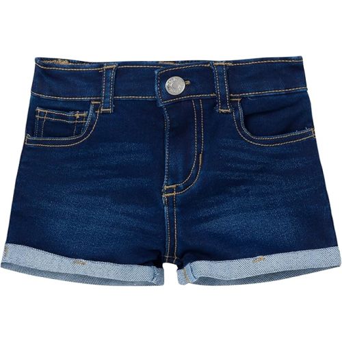 Gerber Baby-Girls Baby and Toddler Girls Cuffed Denim Shorts