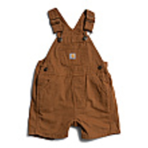 Infant Boys Loose Fit Canvas Shortalls | Baby Boys (0-24m) | T.J.Maxx