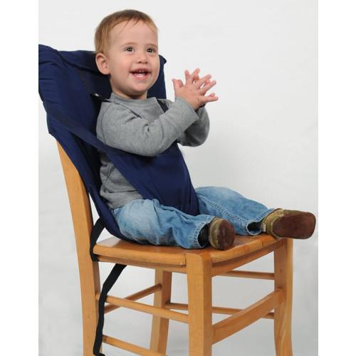 BabySafe™ Portable Travel High Chair (Washable Fabric Dining Harness) | BleuRibbon Baby