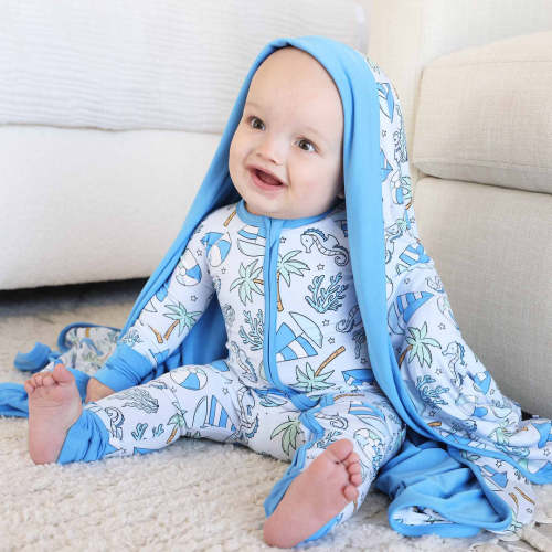Convertible Zip Rompers for Boys