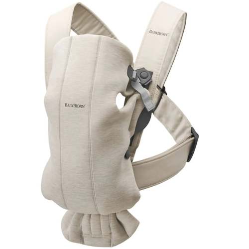 BabyBjörn Carrier Mini Jersey Light Beige