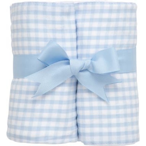 Big Check Set of Two Burp Cloths