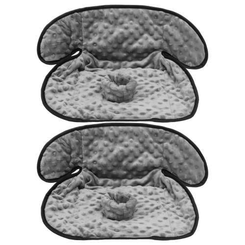 2PCS Car Seat Piddle Pad Machine Washable Universal Stroller Potty Training Protector With Anti Slip Backing for Travel