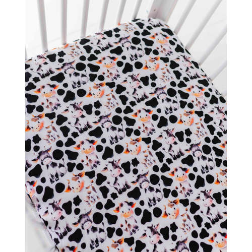 In a Good Moo-D Crib Sheet