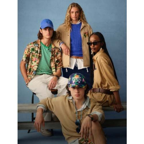 Floral-Trim Coverall | One-Pieces BABY GIRL (0-24 months) | Ralph Lauren