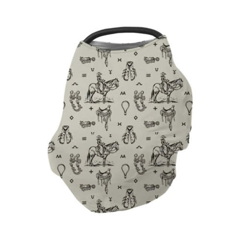 Ranch life car seat multi use cover