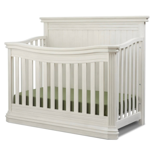 Sorelle Vista Elite Panel Flat top 4 and 1 crib - Brushed Ivory – Bambi Baby