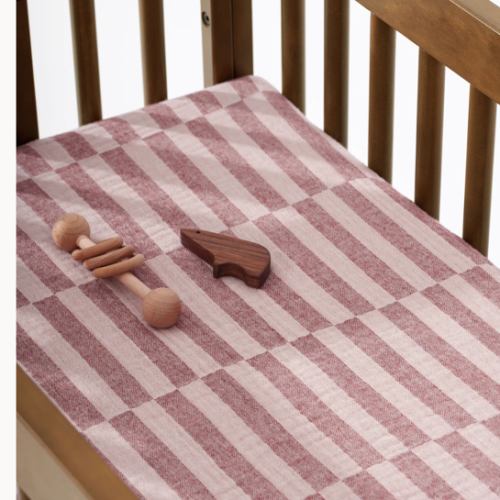 Babyletto All-Stages Bassinet Sheet in GOTS Certified Organic Muslin Cotton