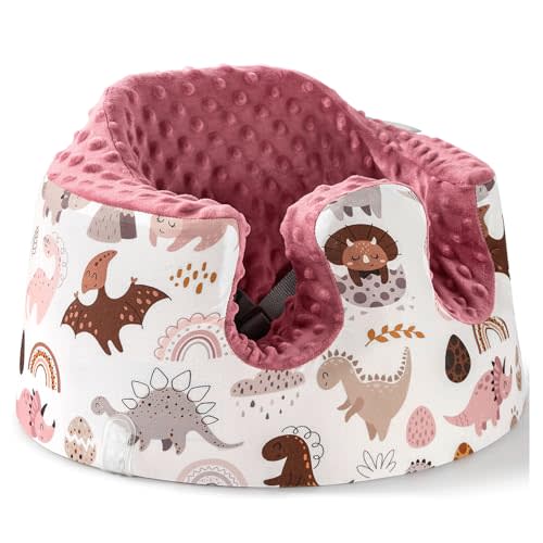 Seat Cover Compatible with Bumbo and Nuby Seat, Booster Seats Accessories, Soft Breathable Cover for Baby Girl Boy, Cover Only