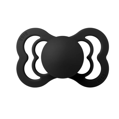 Bibs Pacifier Supreme Silicone - Black