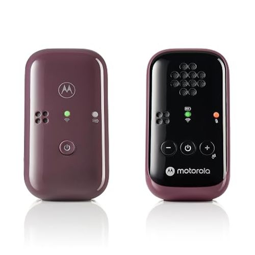 Motorola Nursery Audio Baby Monitor, No WiFi Needed, Two-Way Talk, Portable and Rechargeable, 1500ft Range, HD Sound, Water-Resistant Travel Case, PIP12