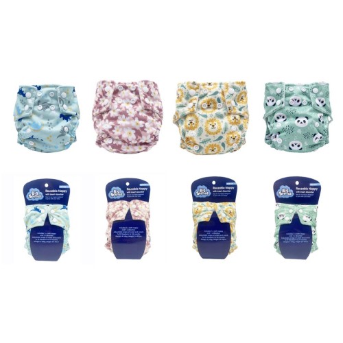Big Softies Reusable Nappy with Insert Absorber - Assorted*