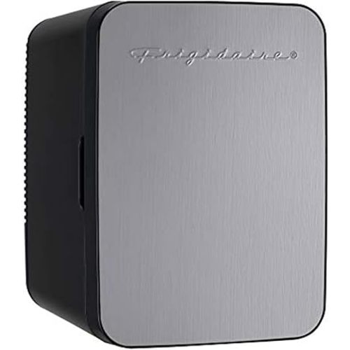Frigidaire Portable 10L, 15-can Mini Fridge Brushed Stainless Rugged Refrigerator, EFMIS188-SS