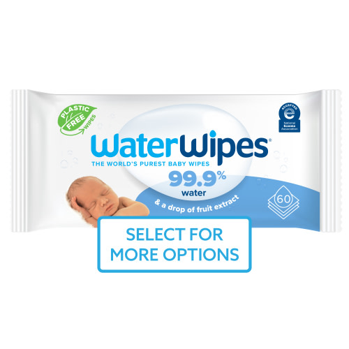 WaterWipes Sensitive Baby Wipes (60 count)